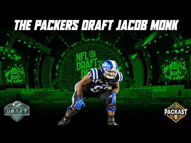 The Packers Draft Jacob Monk Reaction & Breakdown