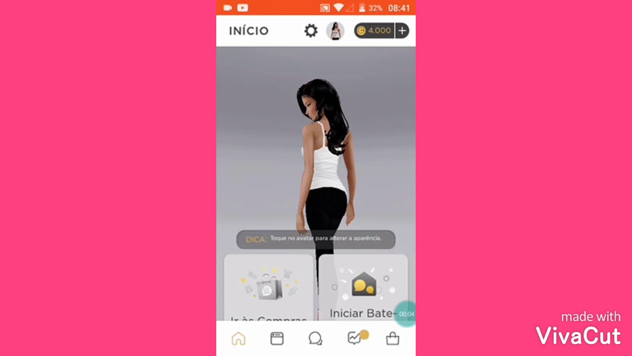 Como mudar a senha do imvu pelo celular
