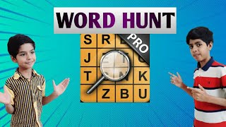 Playing word hunt game | Shumail and Shubael channel screenshot 2