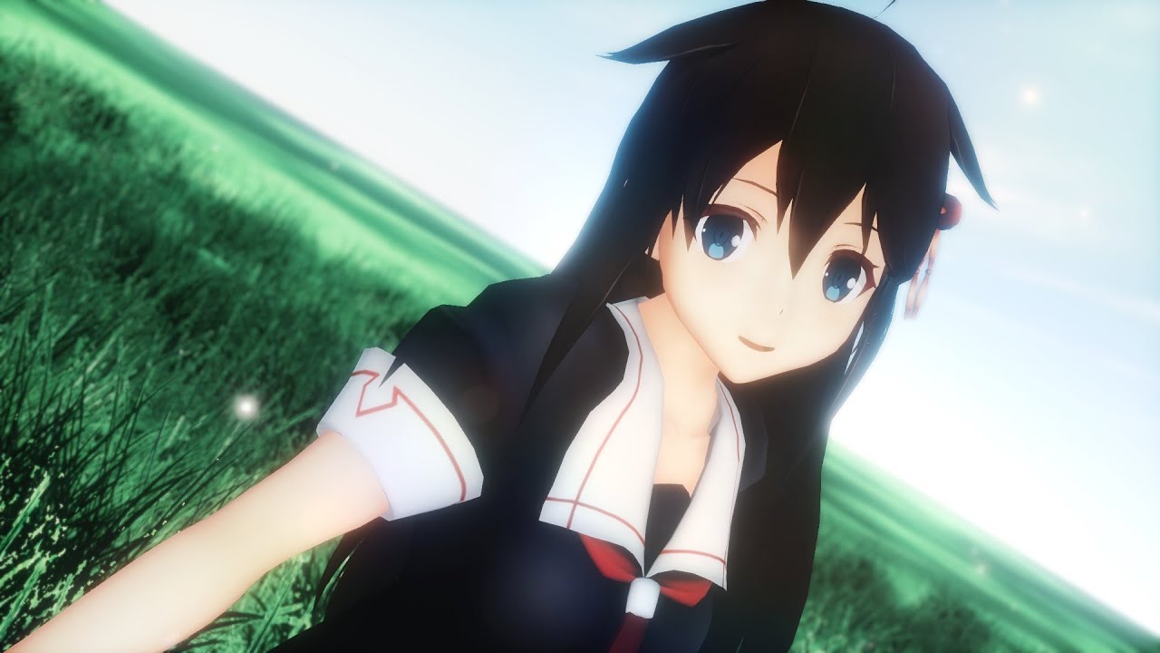 【MMD】『シャイニングスター』時雨改二 改変髪下ろし【艦これ】【4K 60fps】