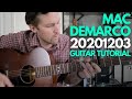 20201203 (I Was Too Late for You Baby) by Mac DeMarco Guitar Tutorial