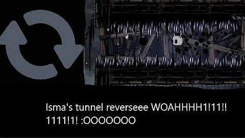 Hollow Knight - Reverse Isma's Tear Spike Tunnel Skip