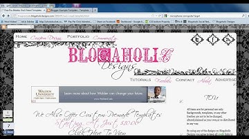 How To Upload A Premade Blog Template On The New Blogger Interface