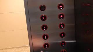 ELD at last! 4 Kone Office Series Traction elevators at Thiess Centre, South Brisbane, QLD