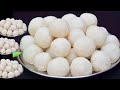 बिना ग्रेट किया दूध जैसा सफेद नारियल का लड्डू बनाने का नया तरीका nariyal ke laddu
