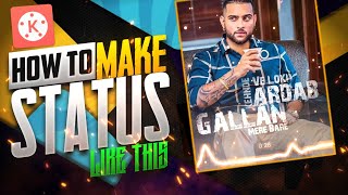 How To Make Trending Whatsapp Status  Video in Kinemaster | Make Lyrical Status with Photo | Editing screenshot 5