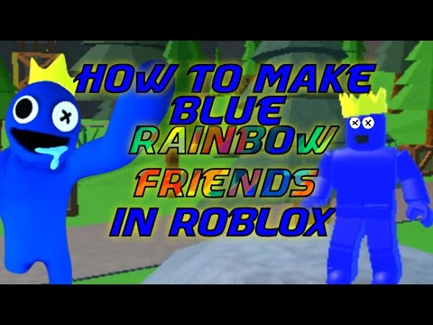 How to make blue from rainbow friends in Roblox #rainbowfriends #Roblo