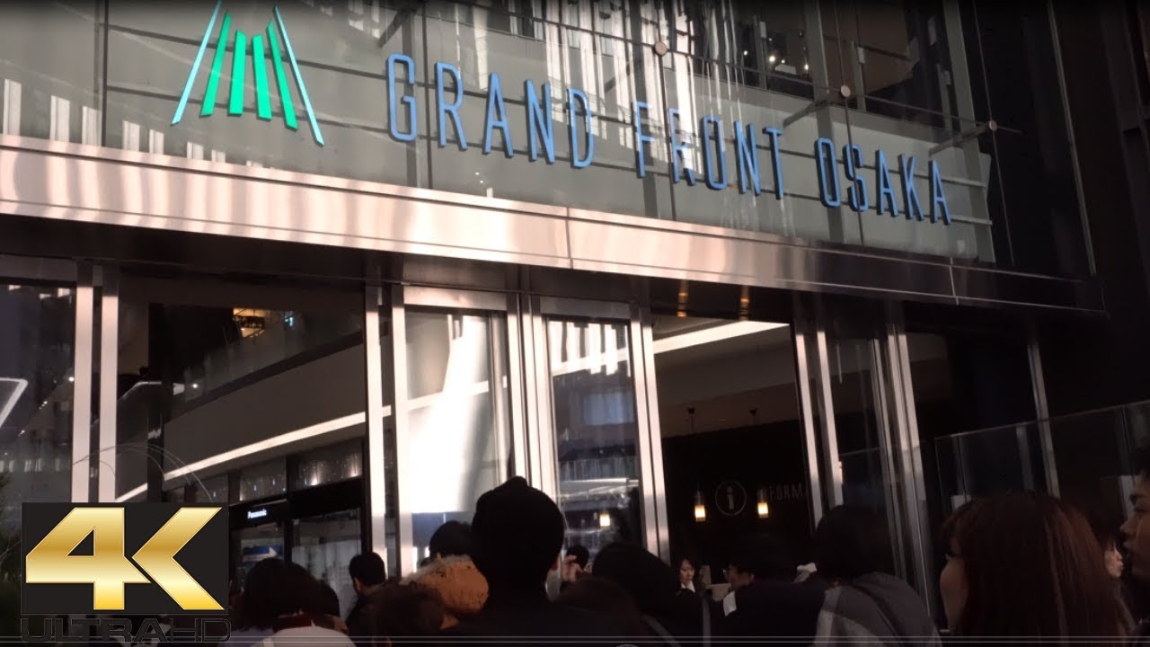 GRAND FRONT OSAKA Luxury Mall di Osaka Jepang - Osaka City Japan - グラン