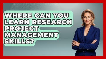Where Can You Learn Research Project Management Skills? | Junior Year Jumpstart News