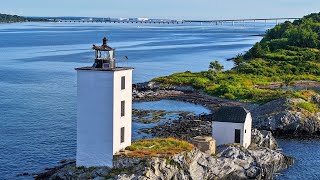 Dutch Island Lighthouse | 4K Cinematic Drone Tour