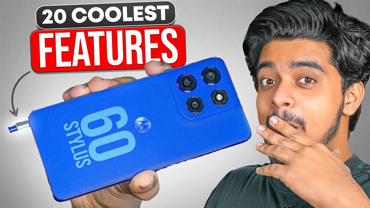 Best Features of motorola Edge 60 Stylus ⚡️ Glance AI & AI Shopping & Much More 🤯
