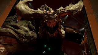 DOOM 2016 - All Boss Intros and Glory Kills