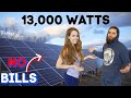 TIMELAPSE- We Built A Solar POWER PLANT