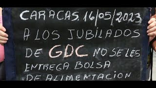 Jubilados retaron al chavismo y protestaron en la plaza Bolívar