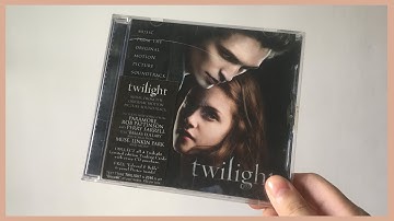 exploring the twilight 2008 ost cd (design, booklet, track list) | movie soundtrack
