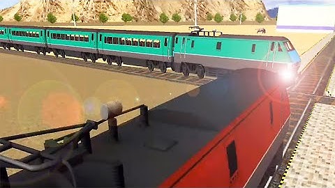 Top Speed Train Driving Simulator - Level 4 Fail Because Cannot Stop