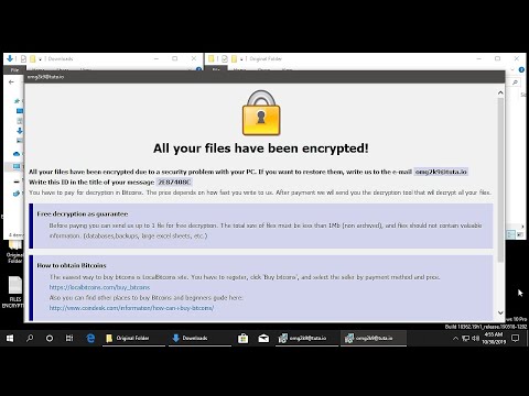 AppCheck Anti-Ransomware : CrySis Ransomware (.id-{Random}.[omg2k9@tuta.io].vbox) Block Video