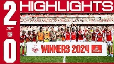 Emirates Cup 2024 | Arsenal 2 : 0 Lyon | Extended highlights