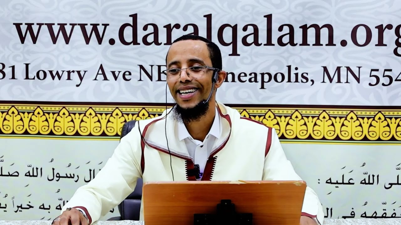 Macalin Yaasiin oo soo jeedinaya Muxaadaro English ah ka hadlayso Axkaamnta Ramadaanka