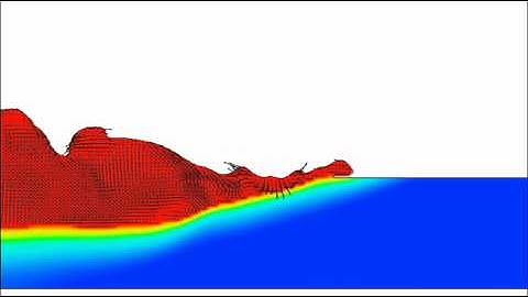 Tandem welding simulation by CFD (Flow-3d) (High current at the leading electrode)