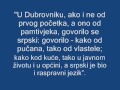 U Dubrovniku od pamtivjeka govorilo se srpski