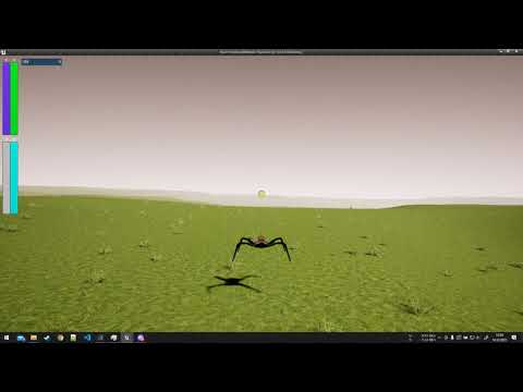 UE4 - Simple Procedural Walk with custom animations