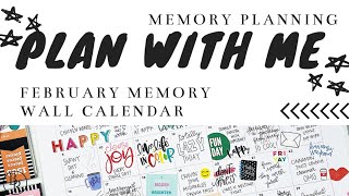 February Memory Wall Calendar | Plans by Rochelle screenshot 3