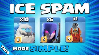 THIS ICE GOLEM + FLAME FLINGER ATTACK IS INSANE!!! TH14 Attack Strategy | Clash of Clans