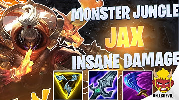 WILD RIFT | JAX JUNGLE IS A MONSTER!!! (How To Jax Jungle) | Jax Gameplay | Guide & Build