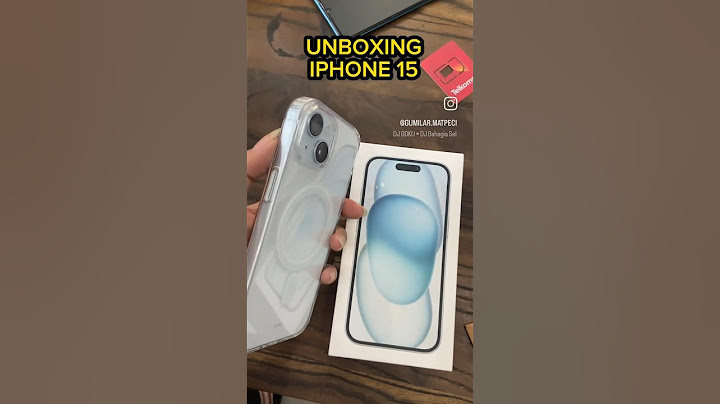 UNBOXING IPHONE 15 😍 cakep bangettt...