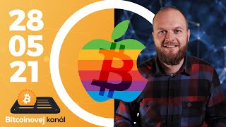 Apple a Bitcoin | PayPal umožní výběry kryptoměn | Biden chystá obrovské výdaje - CEx 28/05/2021