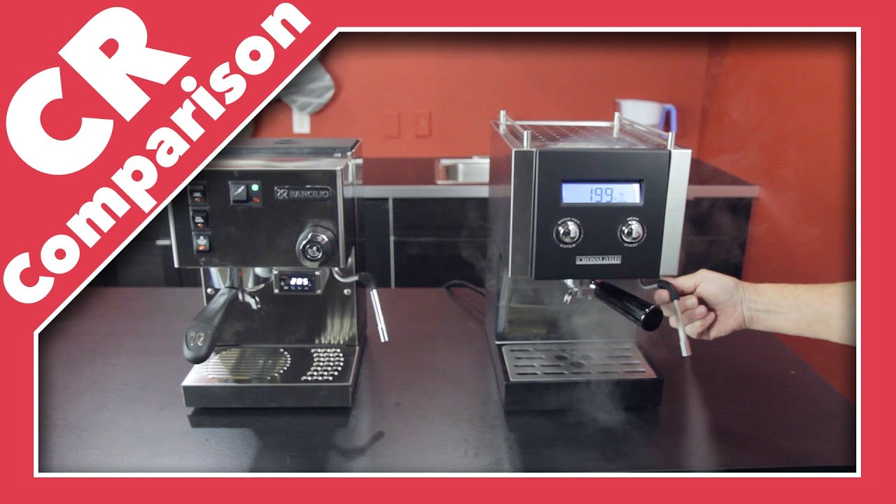Rancilio Silvia vs Crossland CC1 | CR Comparison - YouTube