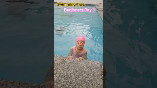 Swimming Tips for Beginners day 1🏊♂️