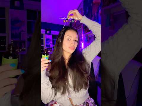 healthy hair routine