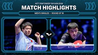 Li Tianyang Vs Chen Yuanyu  Ms R16  wtttaiyuan 2026