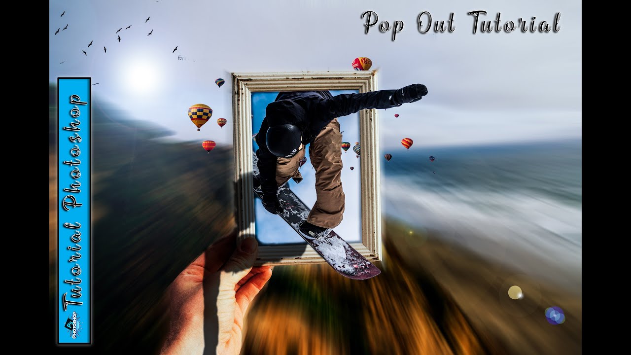 Cara Membuat Foto Keluar Dari Bingkai Dengan Photoshop - Kumpulan Tips