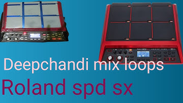 Deepchandi mix | Roland spd sx | all tayp loops | #shorts video |#youtubeshort