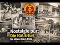 Nostalgie pur: Die IGA Erfurt im alten 8mm Film  70er Jahre    KI FREI