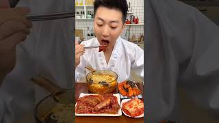 How to use chopsticks to eat Korean traditional recipes, it's so delicious and yummy... #traditional