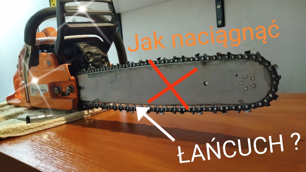 Jak Rozplatac Lancuch Od Pily Jak naciągnąć łańcuch w pilarce, pile? - YouTube