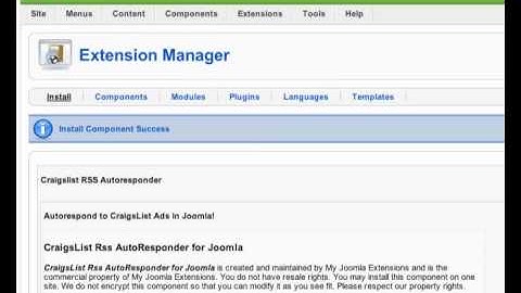 Tutorial 1 of 5 (Setup) - Craigslist RSS Auto Responder Video