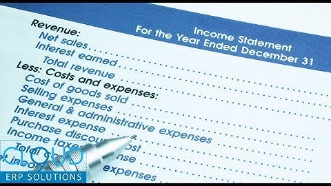 Acumatica Financial Reporting Design