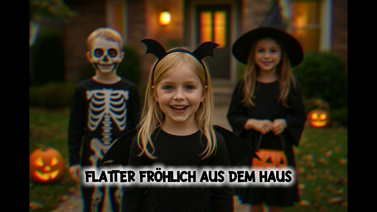Ich geh heut als Fledermaus 🦇 | Kinderlied zu Halloween 🎃 | Xuxulina Kindermusik | Süßes oder Saures