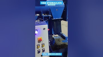 Fully Automatic Interlock Bricks Making Machine  | VGS Hydraulics  | Coimbatore