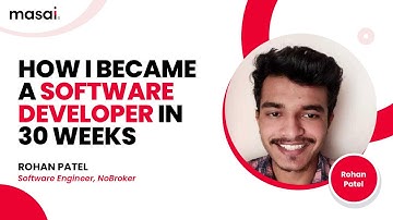 From an unemployed engineer to a working software developer in 30 weeks!