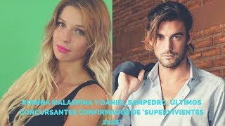 Romina Malaspina y Daniel Sampedro, últimos concursantes confirmados de 'Supervivientes 2018'