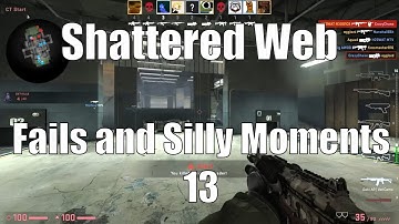 CS:GO Shattered Web Fails and Silly Moments 13