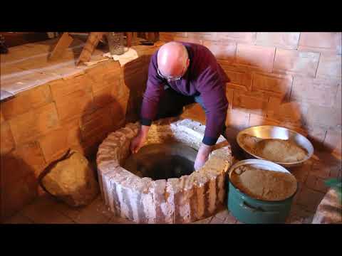 Грузинское вино. Dzmebi's Marani, открываем квеври с Ркацители. Болниси, март 2017