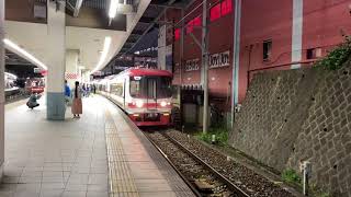 『残り1編成,イケメン特急1700系+3150系1次車』名鉄1702F&2332F+3154F一部特別車快速特急豊橋行き,金山駅発車