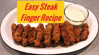 Steak Finger Recipe | How to Fry Steak Fingers by Jason Bolte 476 views 4 months ago 3 minutes, 58 seconds